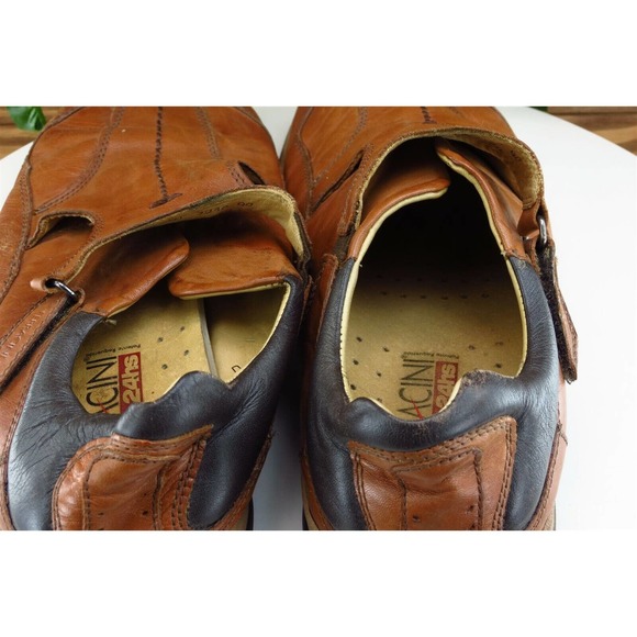 Ferracini 24 hs Shoes Sz 40 M Brown Loafer Leather Men‎ - Picture 6 of 9